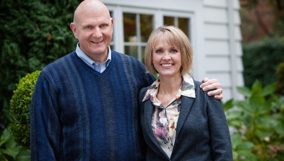 Connie and Steve Ballmer photo