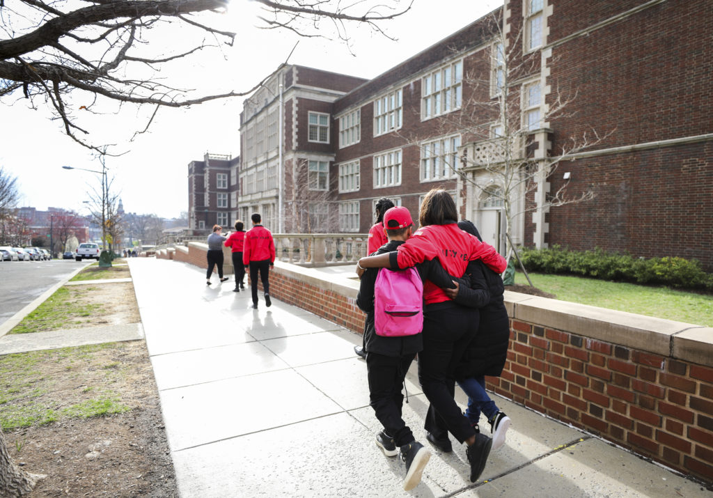 City Year AmeriCorps members serve students in and out of school