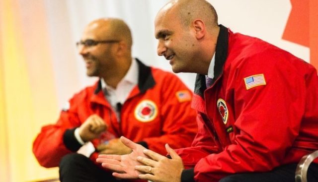 Dr Vitti speaking at City Year event