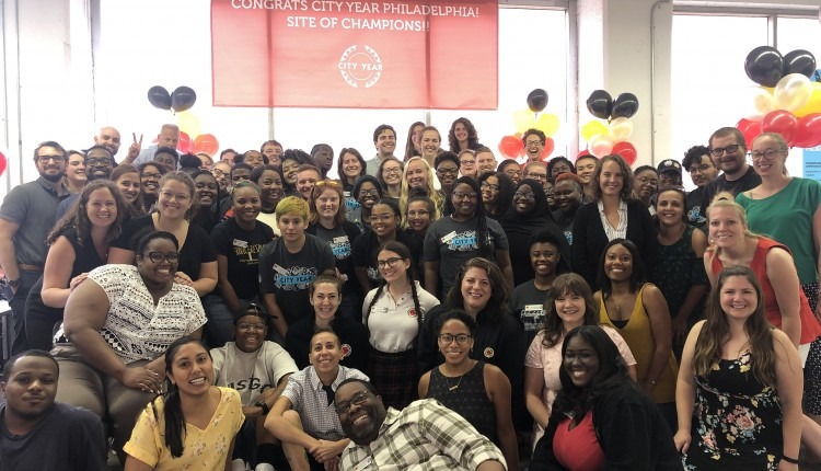 City Year Philadelphia wins "Best of City Year" award