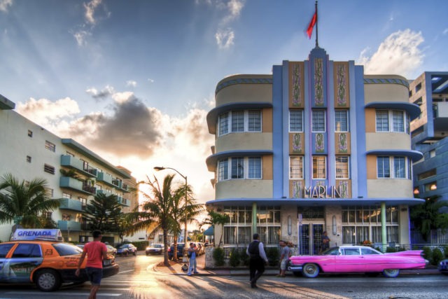 Collins Ave in Miami