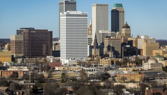 downtown Tulsa skyline