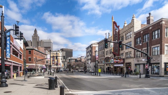 street in providence, Rhode Island