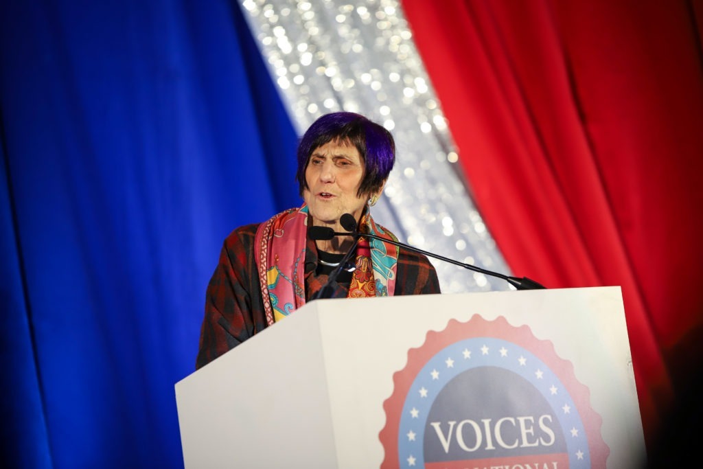 Rep. Rosa DeLauro speaks at Voices for National Service