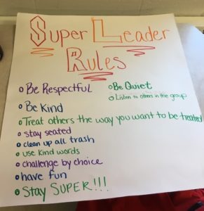 Rules for the Super Leader Club