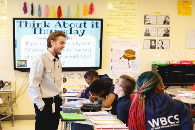 City Year Buffalo in school service