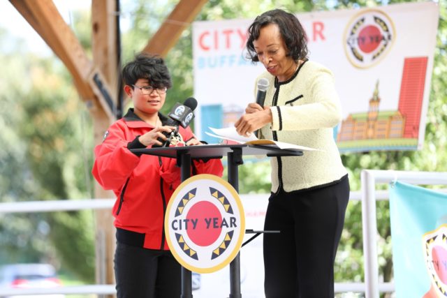 City Year Buffalo Opening Day Celebration