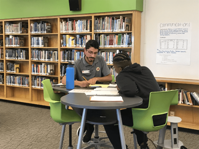 City Year AmeriCorps student success coaching