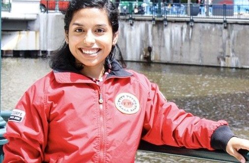 City Year Milwaukee AmeriCorps member