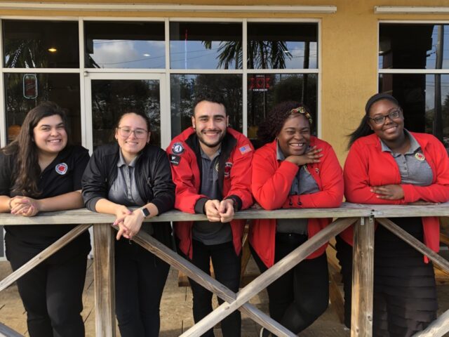 City Year AmeriCorps members in national service