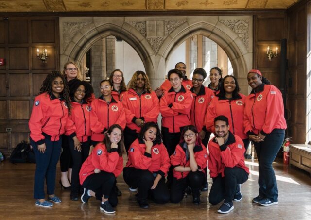 City Year team promoting educational equity