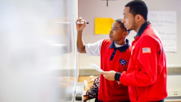 City Year in school service and teacher pathways