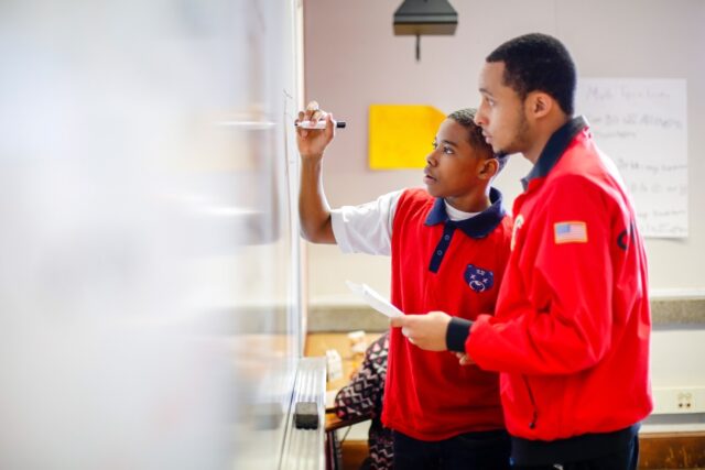 City Year in school service and teacher pathways