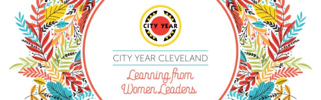 Cleveland Woman's Leadership event banner