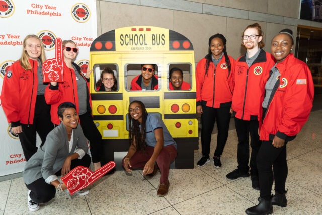 City Year AmeriCorps members