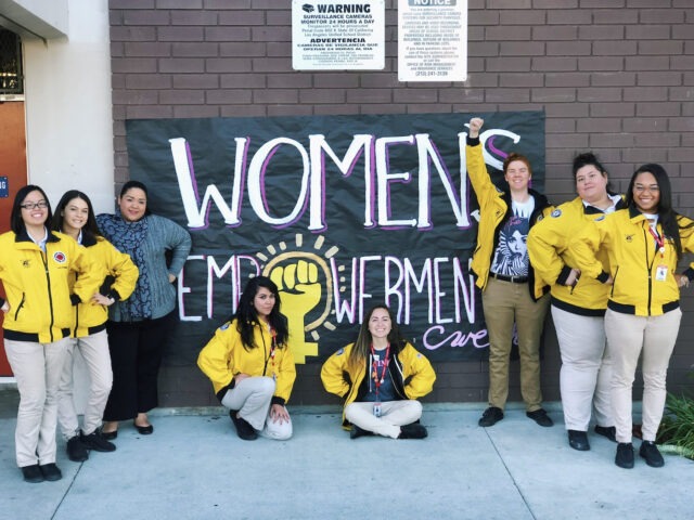 City Year Los Angeles Women's Empowerment and Corps members