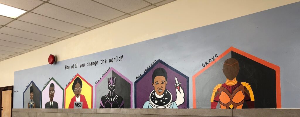 City Year Black Panther Mural