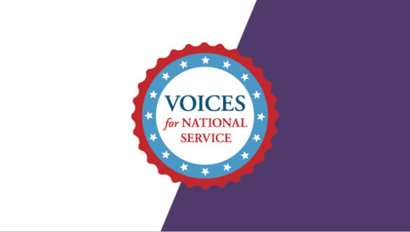 voices for national service logo