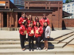 A City Year team at their graduation.