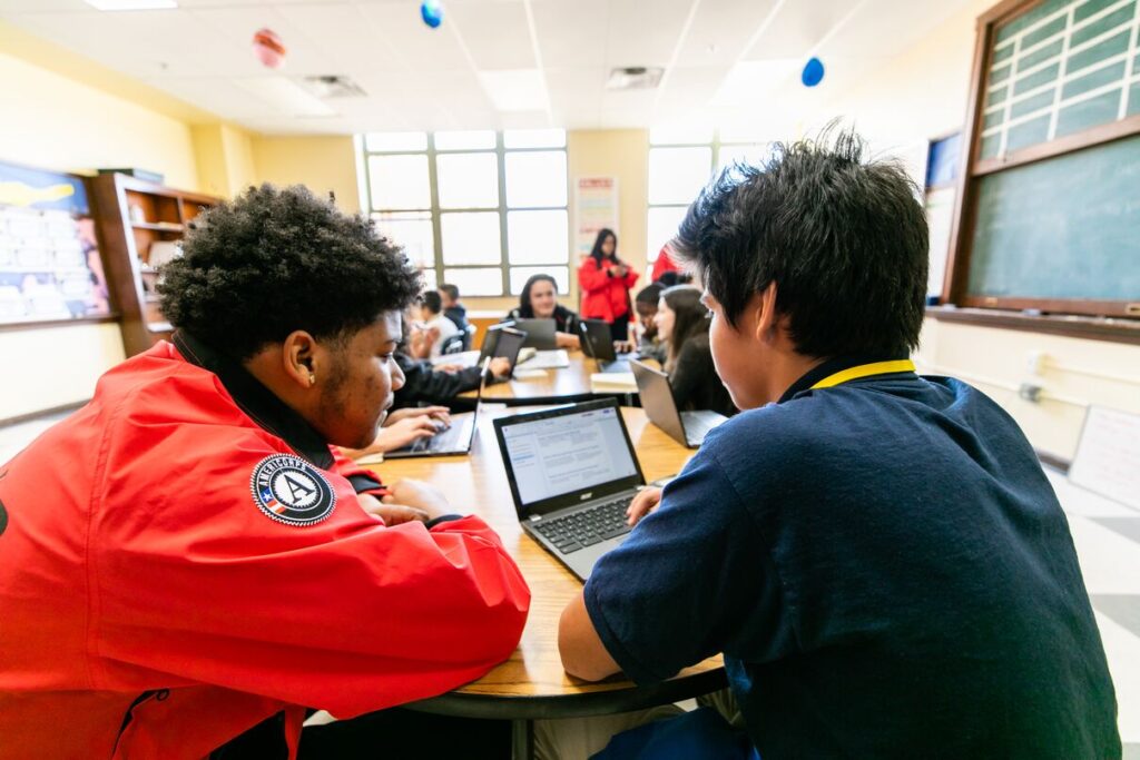 Serving as a City Year school day learning coach